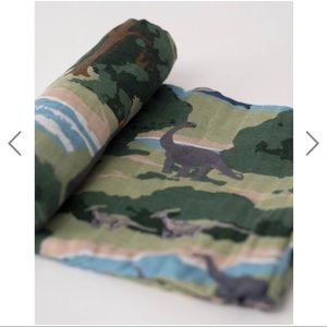 NWT Little Unicorn Cotton Swaddle Jurassic World